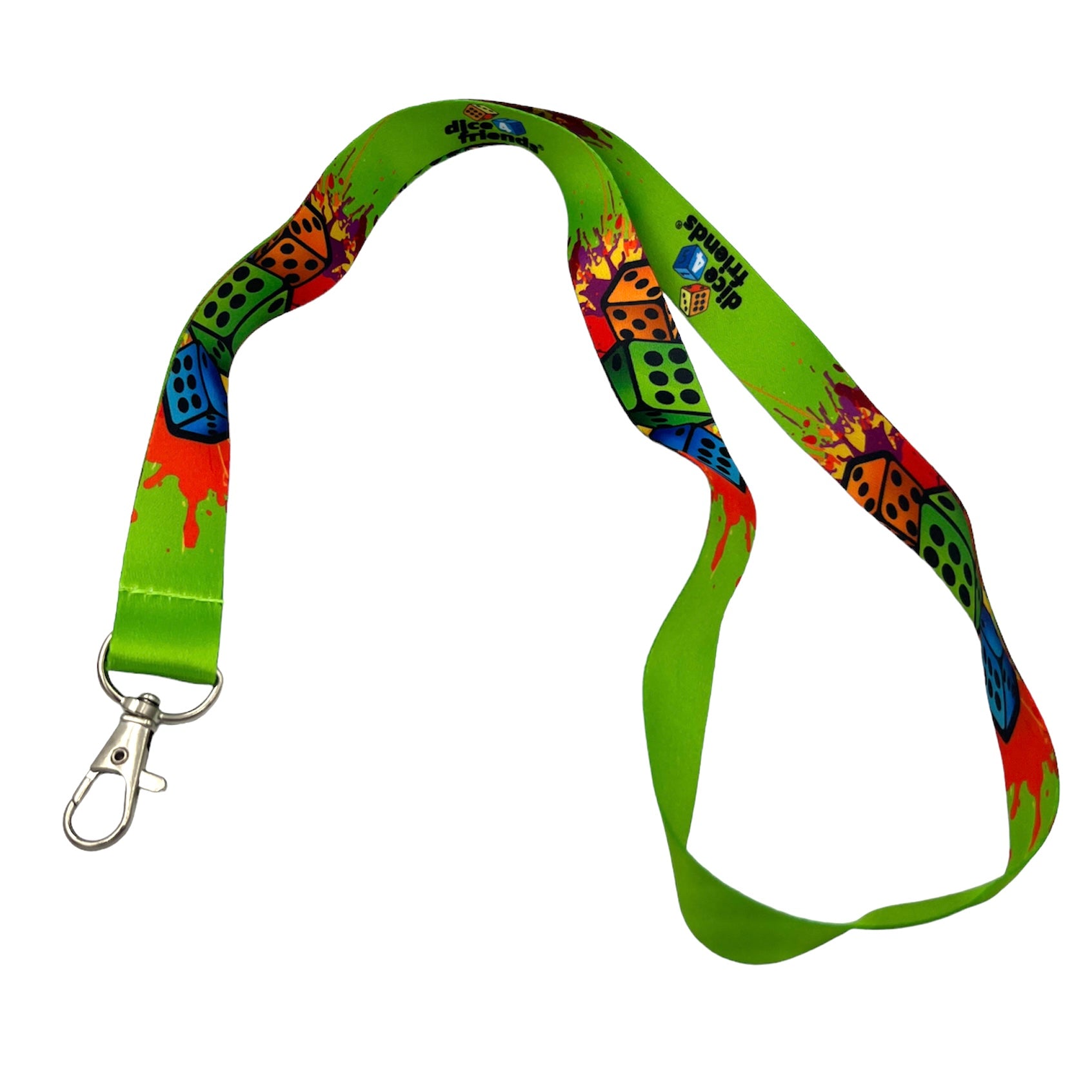 dice4friends-accessoires-schl-sselanh-nger-gr-n-polyester image 2