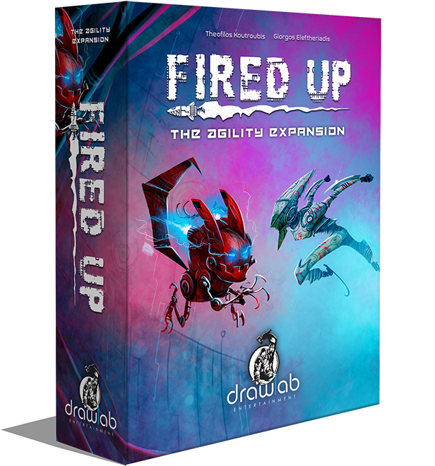 drawlab-fired-up-agility-expansion-erweiterung-kartenspiel image 1