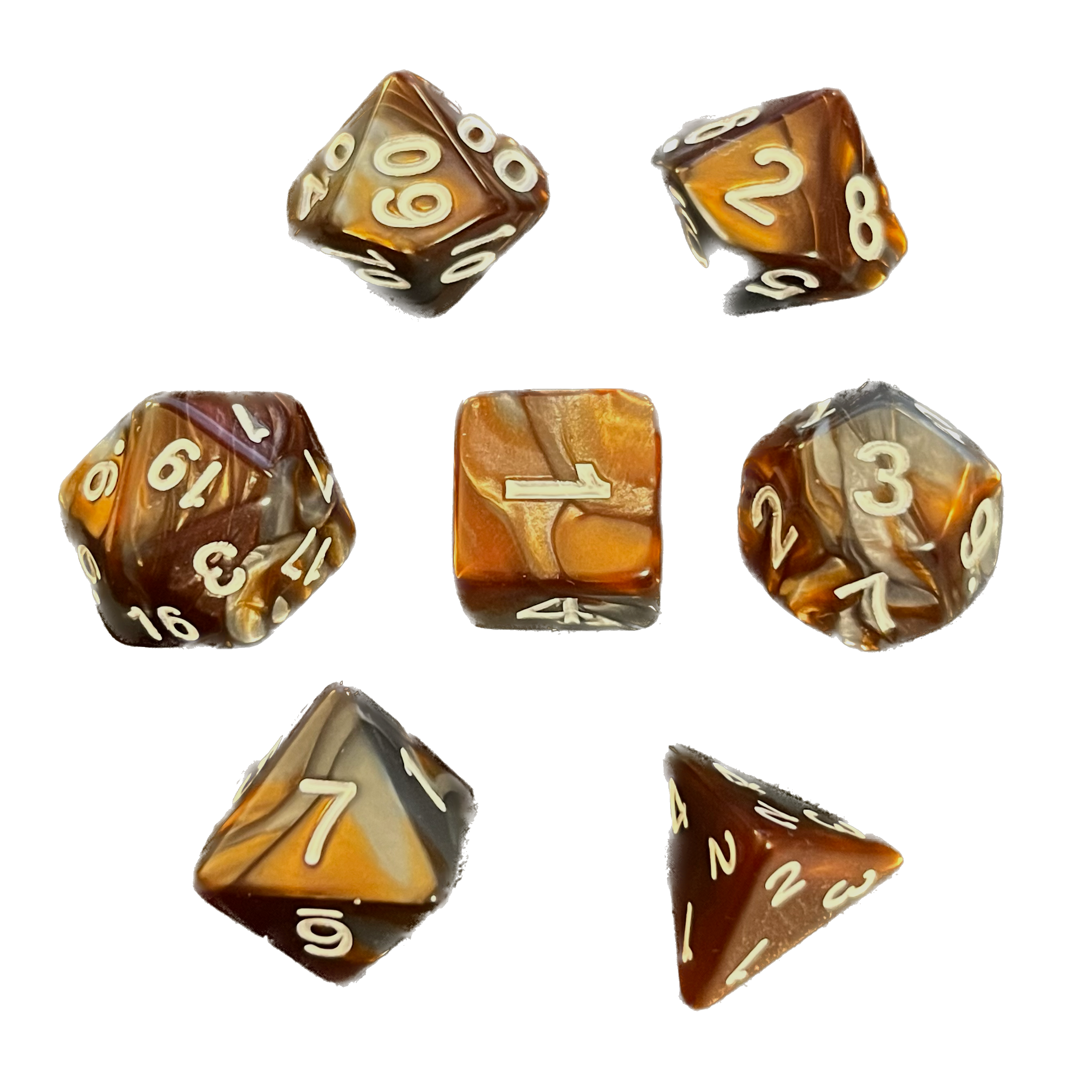 dice4friends-7-teiliges-rpg-w-rfelset-rusty-shine-w-rfel-mehrfarbig image 2