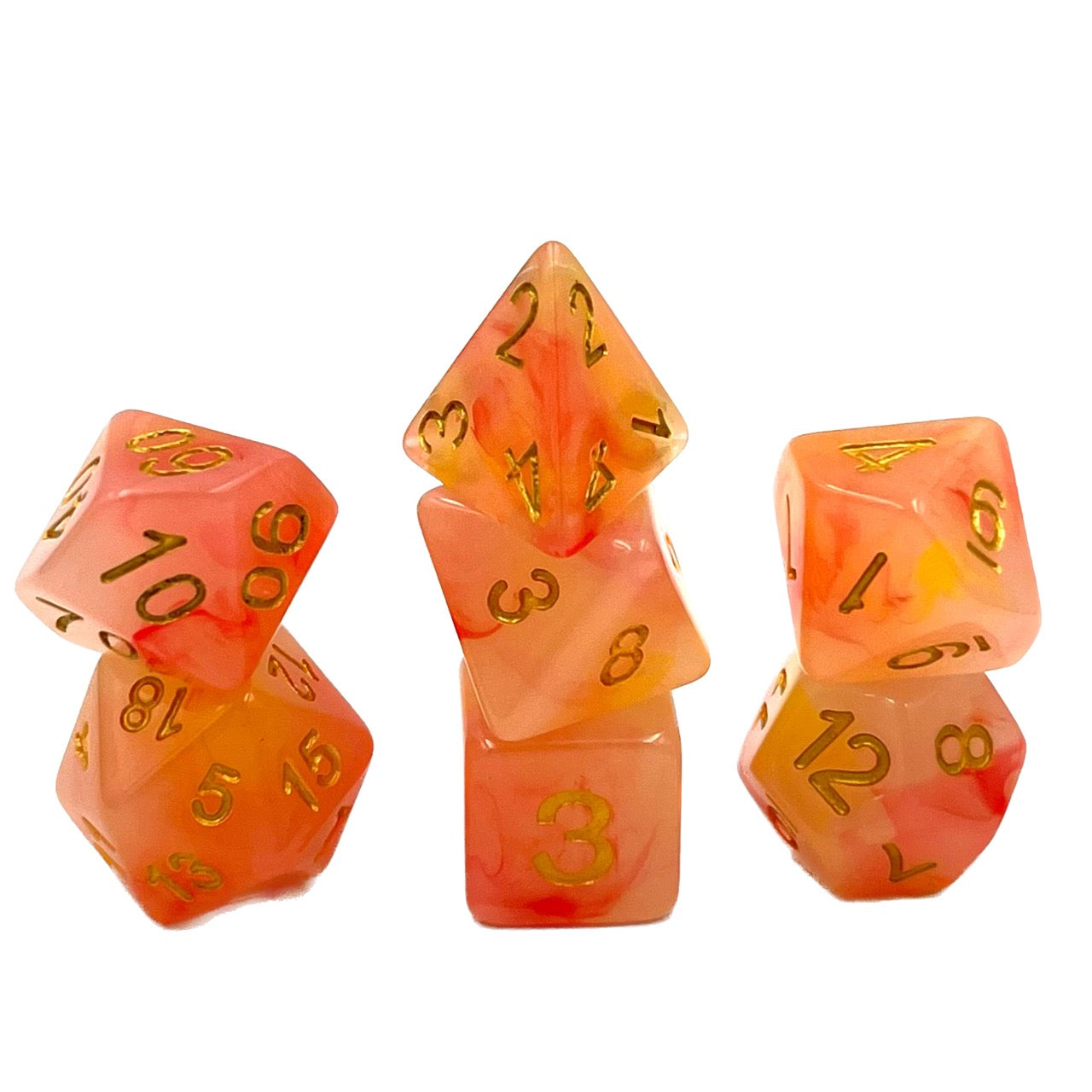 dice4friends-7-teiliges-rpg-w-rfelset-orange-jade-w-rfel-orange image 1