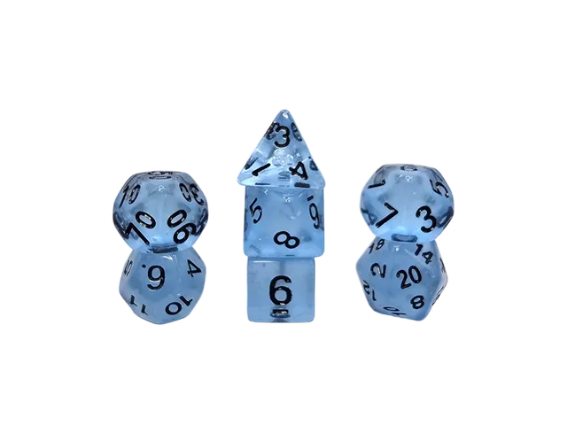 dice4friends-7-teiliges-rpg-w-rfelset-glow-blue-sky-7-w-rfel-glow image 1