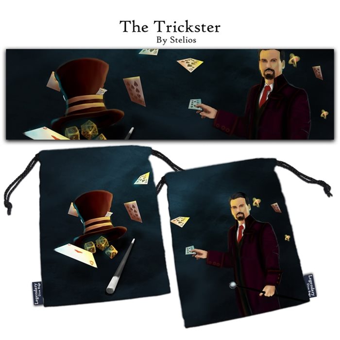 drawlab-the-trickster-w-rfelbeutel-12x15-cm-samt image 1