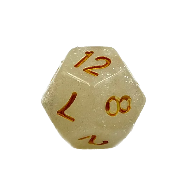dice4friends-d12-w-rfel-galaxy-white-gold-borealis image 1