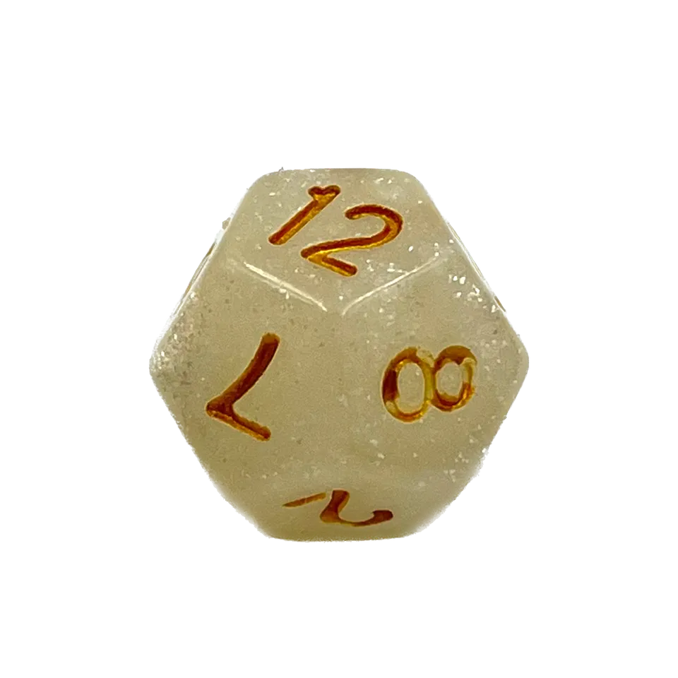dice4friends-d12-w-rfel-galaxy-white-gold-borealis image 1