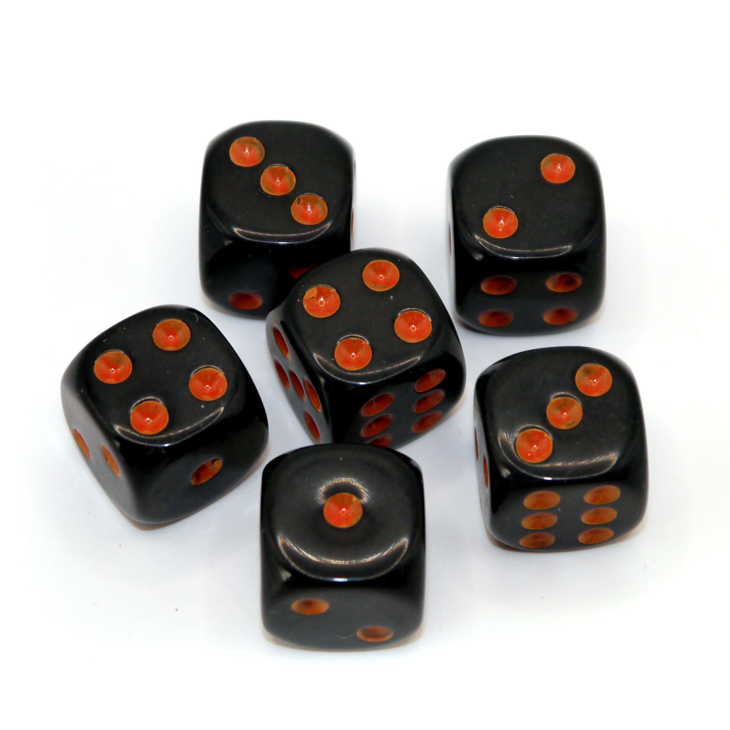 dice4friends-d6-w-rfelset-opaque-black-orange-6x-16mm image 2