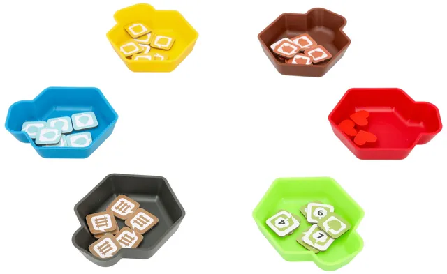 feldherr-storage-boxes-shell-set-f-r-dorfromantik-6-token-trays image 1