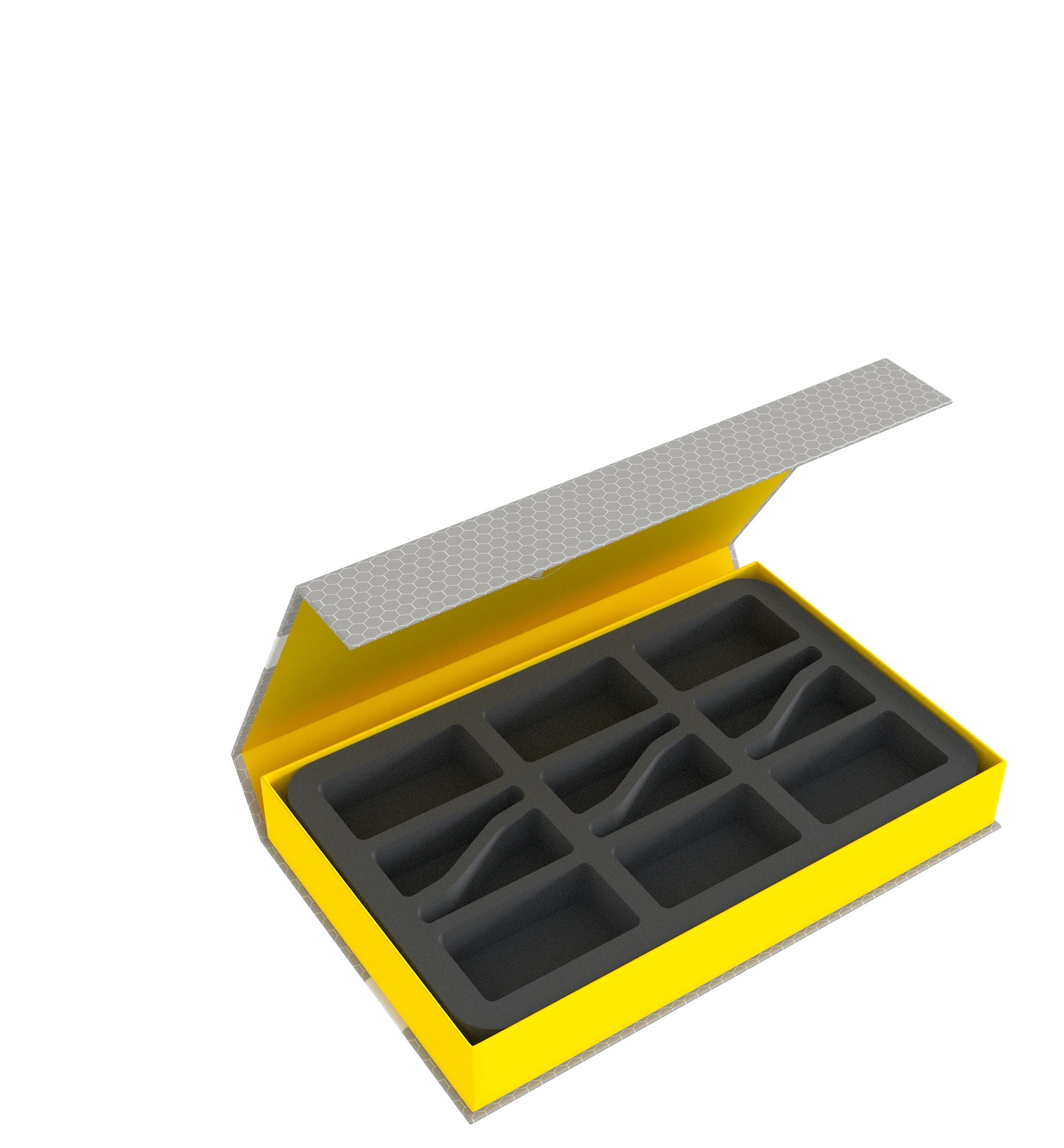 feldherr-magnetic-box-miniaturenbox-1-72-gelb-12-f-cher image 2