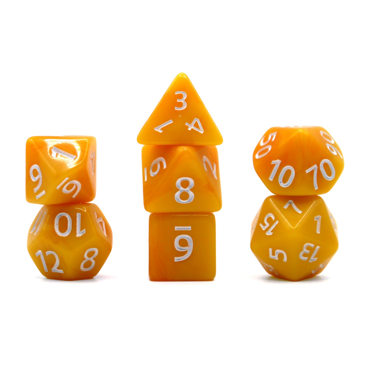 dice4friends-7-teiliges-rpg-w-rfelset-fruity-orange-gum-w-rfel-orange image 1