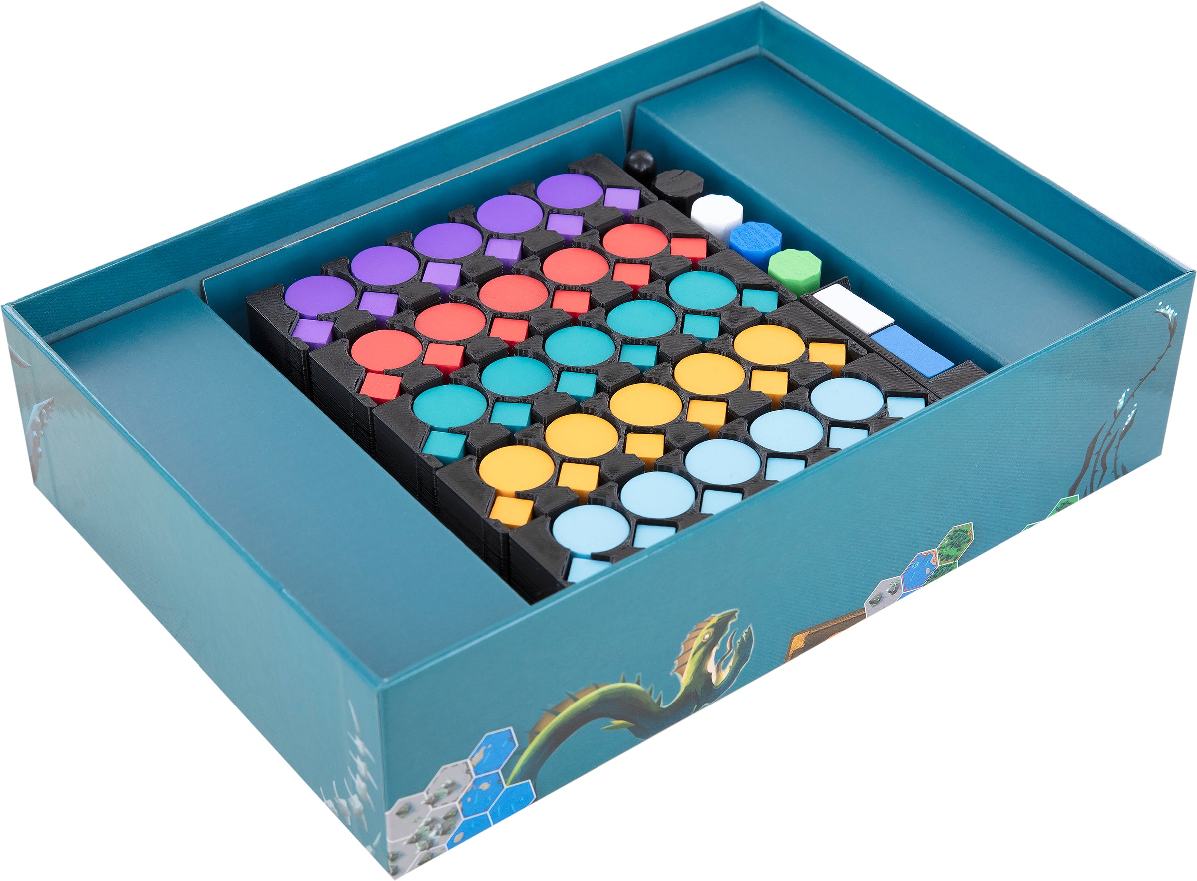 feldherr-organizer-insert-cryptid-grundspielbox-6-teilig image 1