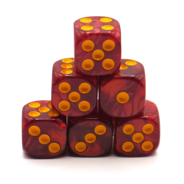 dice4friends-d6-augenw-rfel-sets-pearl-w-rfelset-rot-6-st-ck image 1