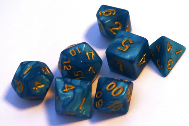 dice4friends-rpg-w-rfelset-7-teilig-pearl-ocean-gold-blau image 1