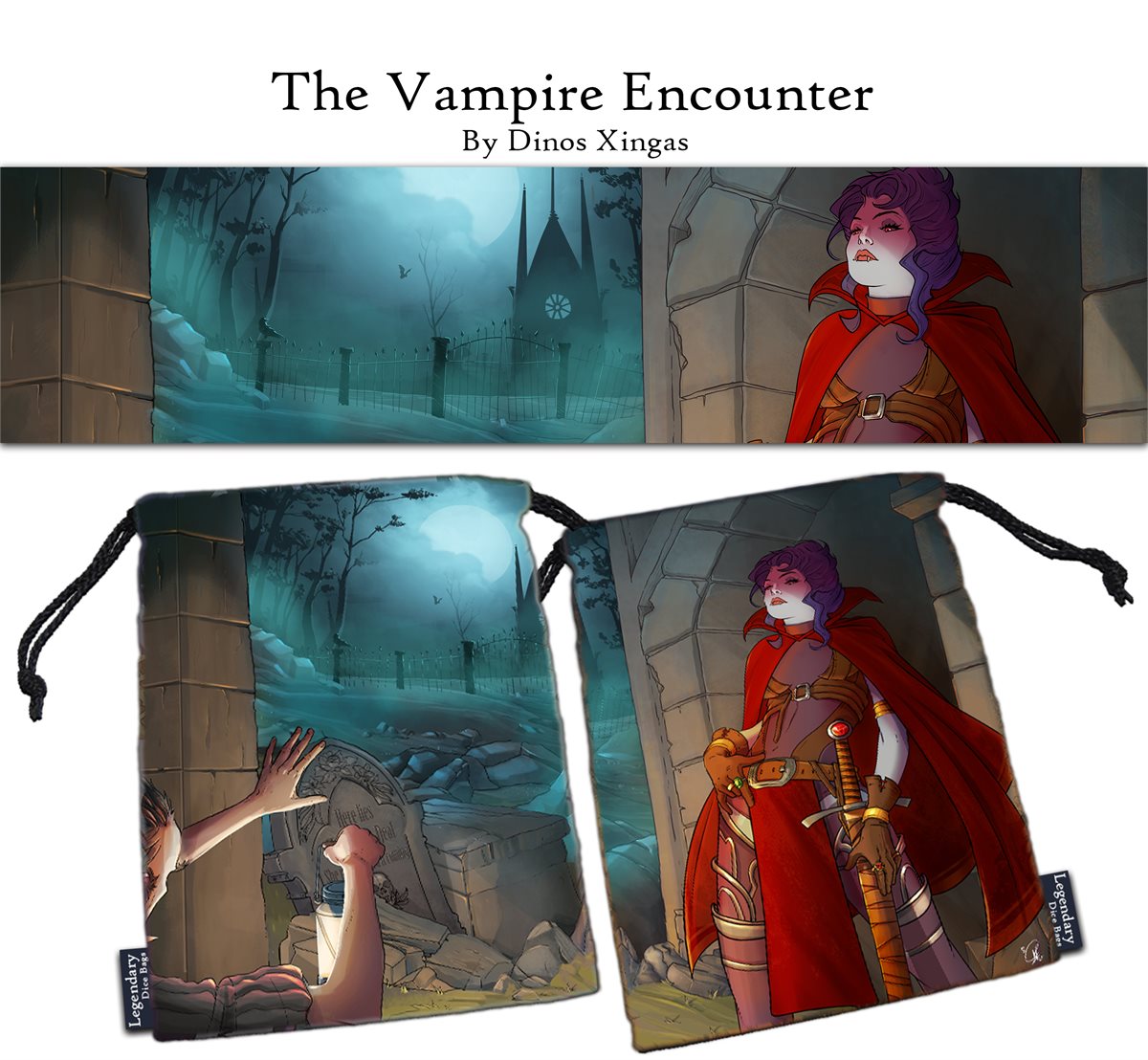 drawlab-legendary-dice-bags-vampire-encounter-w-rfelbeutel-12x15 image 1