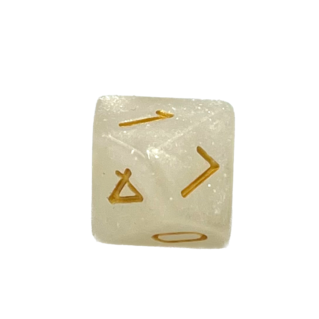 dice4friends-einzelw-rfel-d10-galaxy-white-gold-w10-0-9-wei image 2
