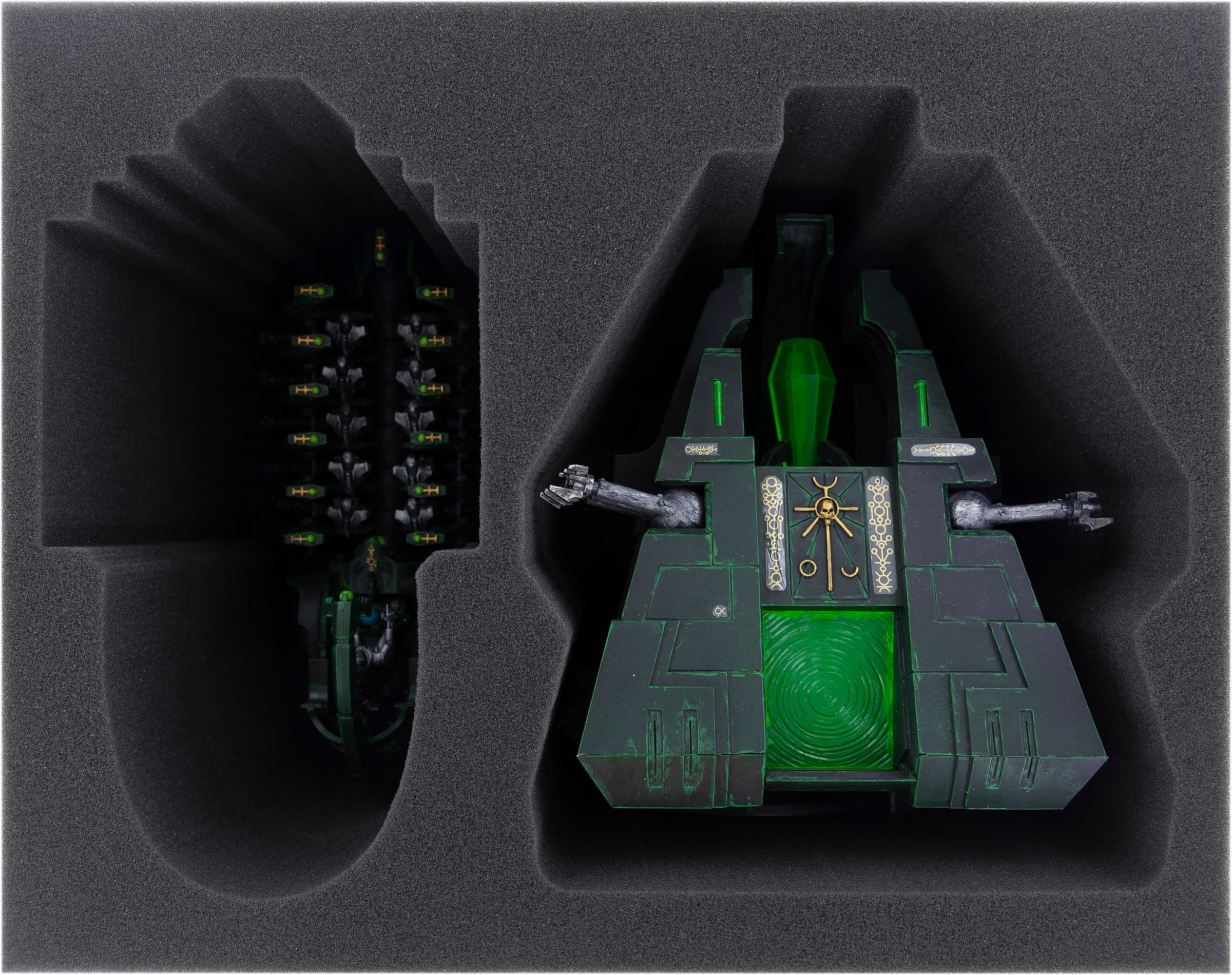 feldherr-bags-maxi-plus-tasche-necrons-monolith-ghost-ark image 5