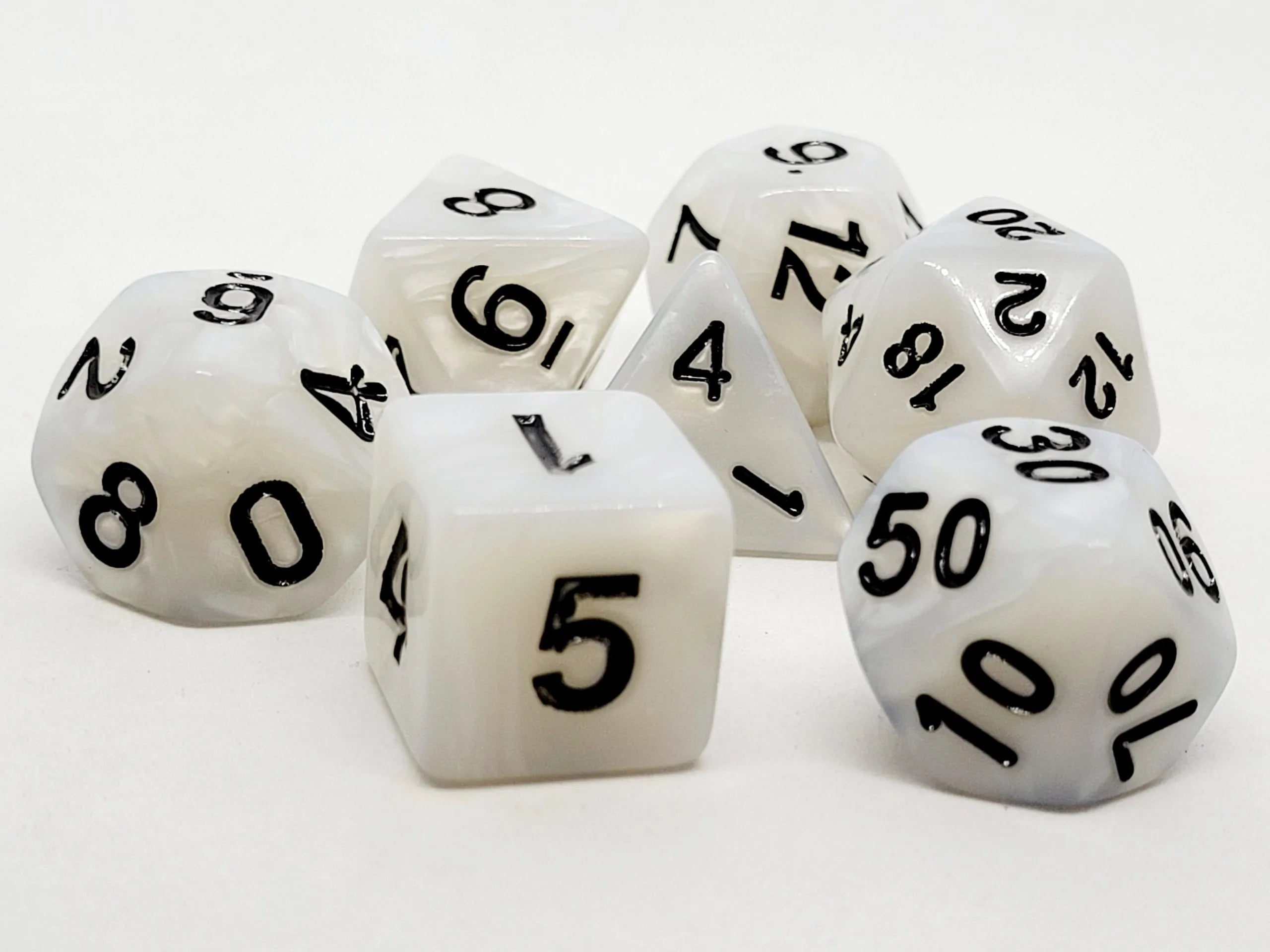 dice4friends-rpg-w-rfelset-7-teilig-pearl-white-black image 3