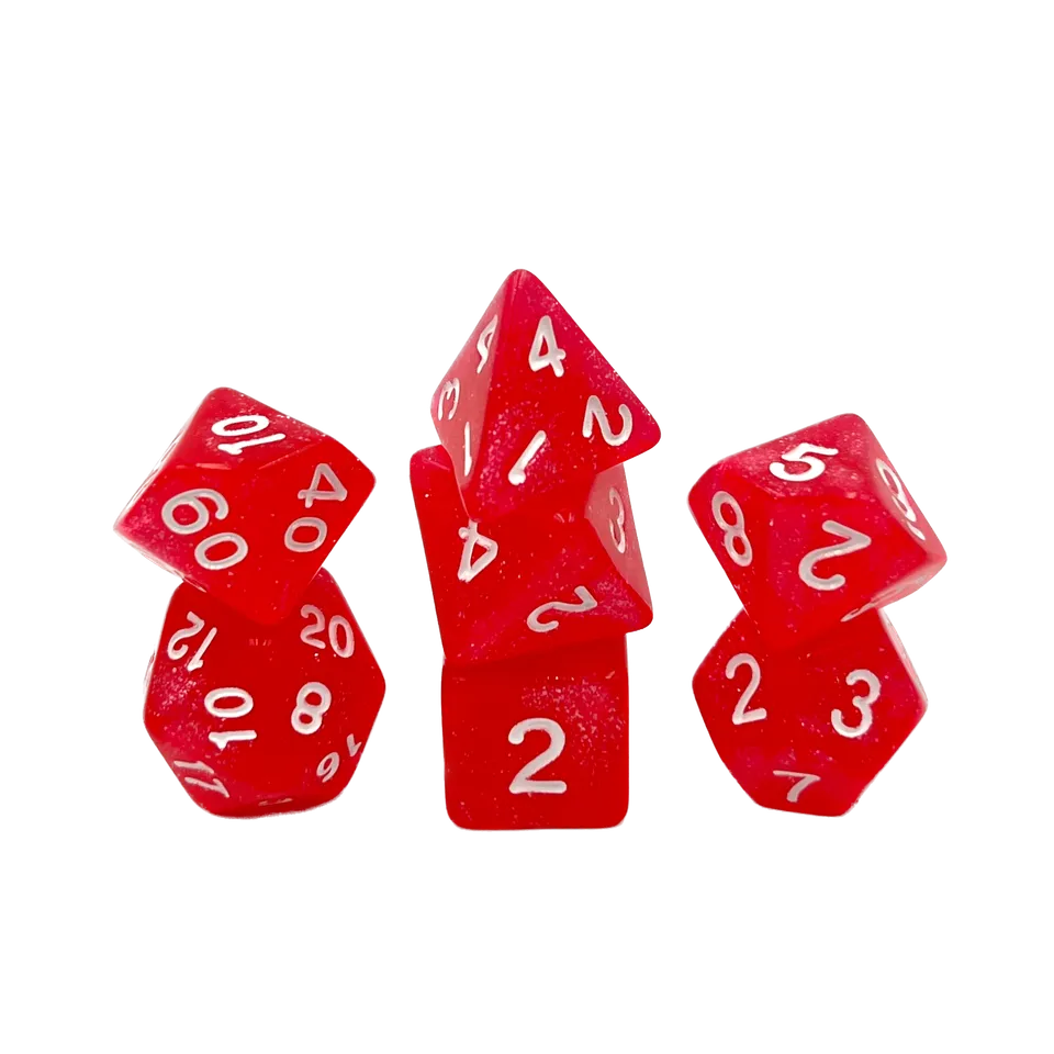 dice4friends-confetti-ruby-red-rpg-w-rfelset-7-teilig-rot image 1