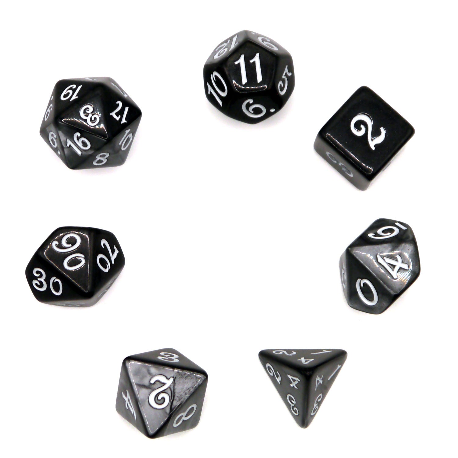 dice4friends-fable-seven-ravens-w-rfelset-7-teilig-schwarz image 3