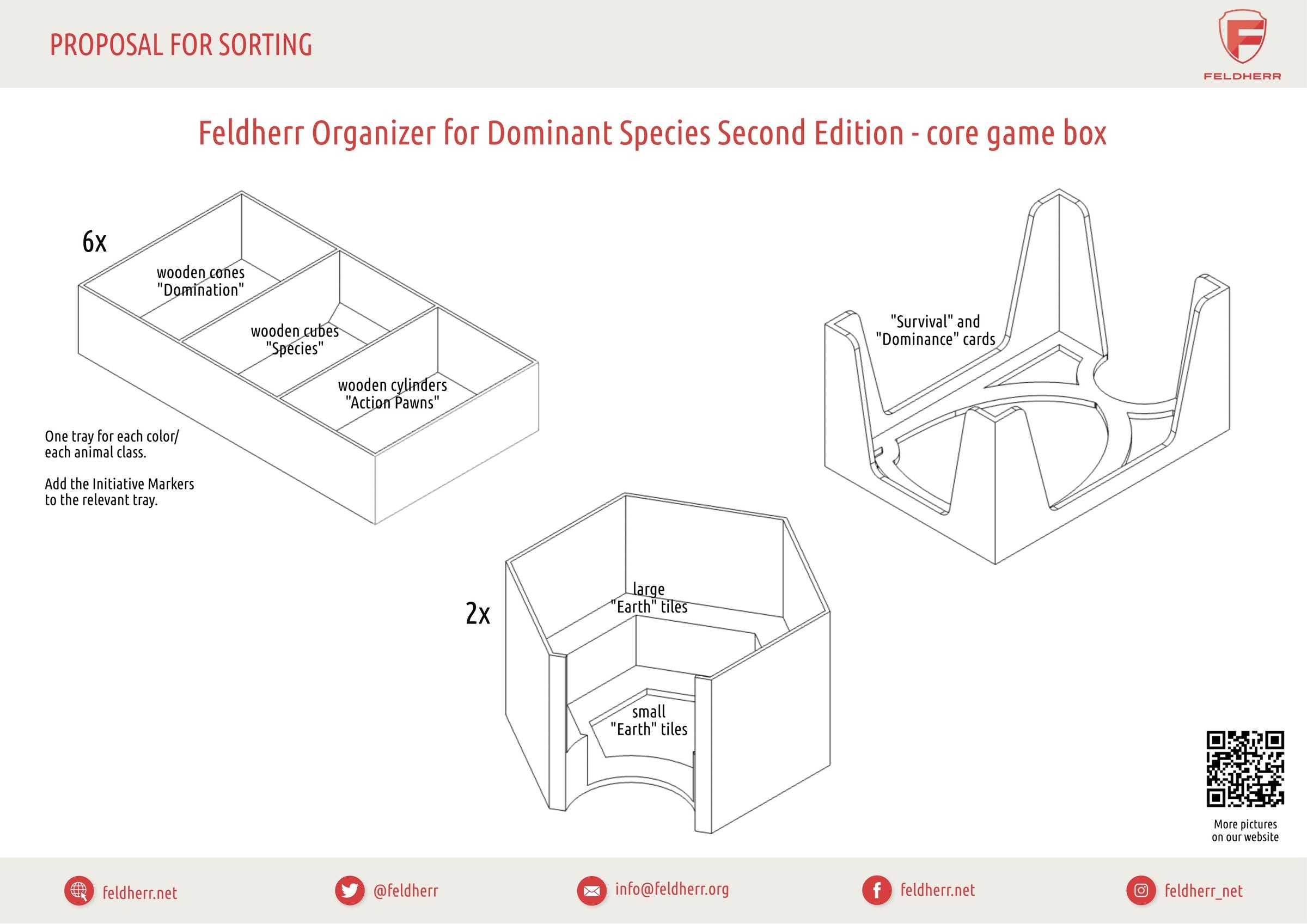 feldherr-accessories-organizer-dominant-species-2-edition-box image 6