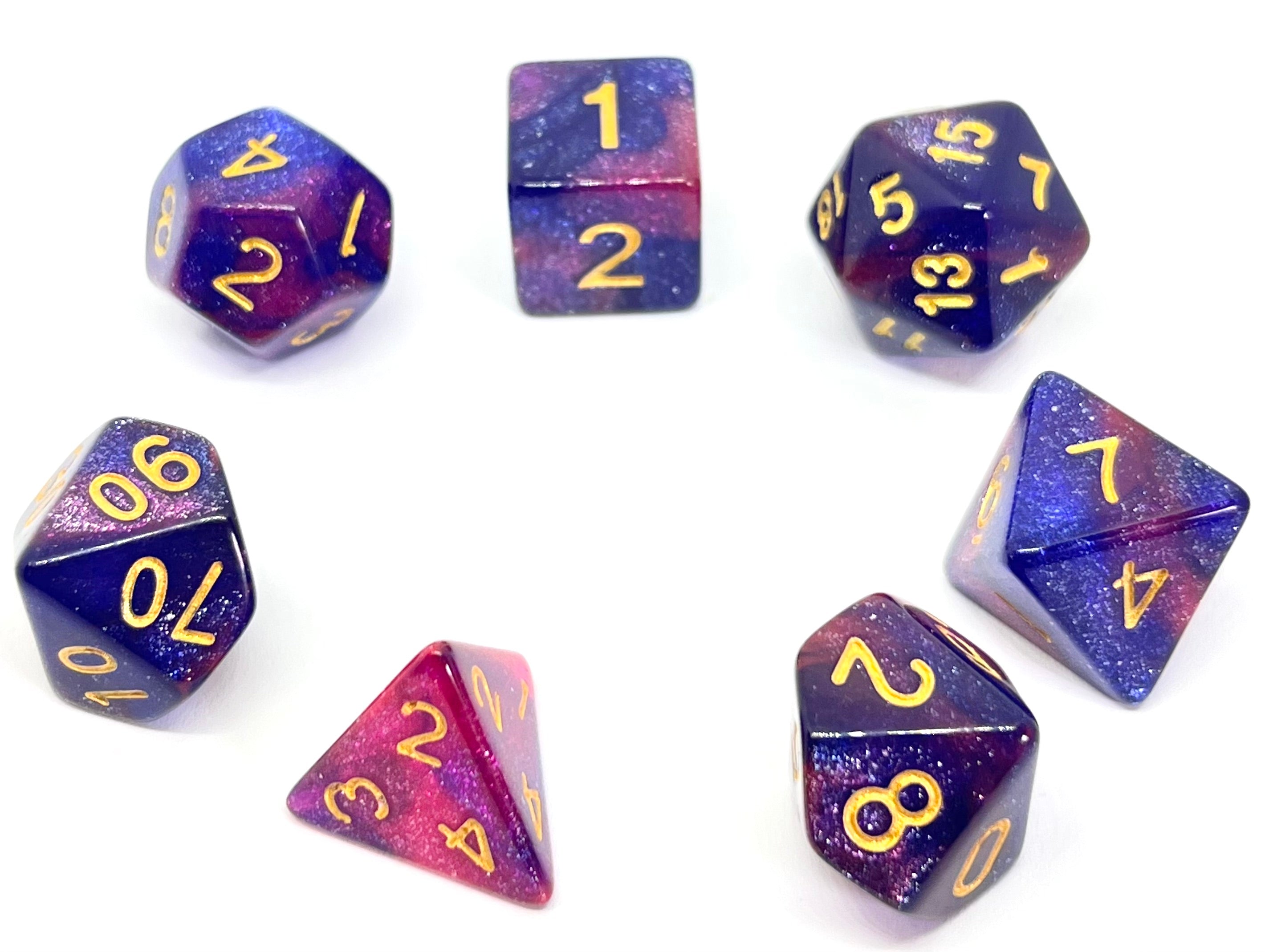 dice4friends-rpg-galaxy-violet-purple-w-rfelset-lila-7-teilig image 2