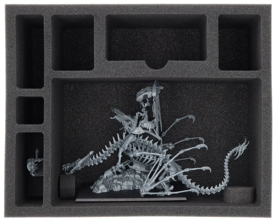 feldherr-foam-trays-tomb-king-bone-dragon-schaumstoff-set image 1