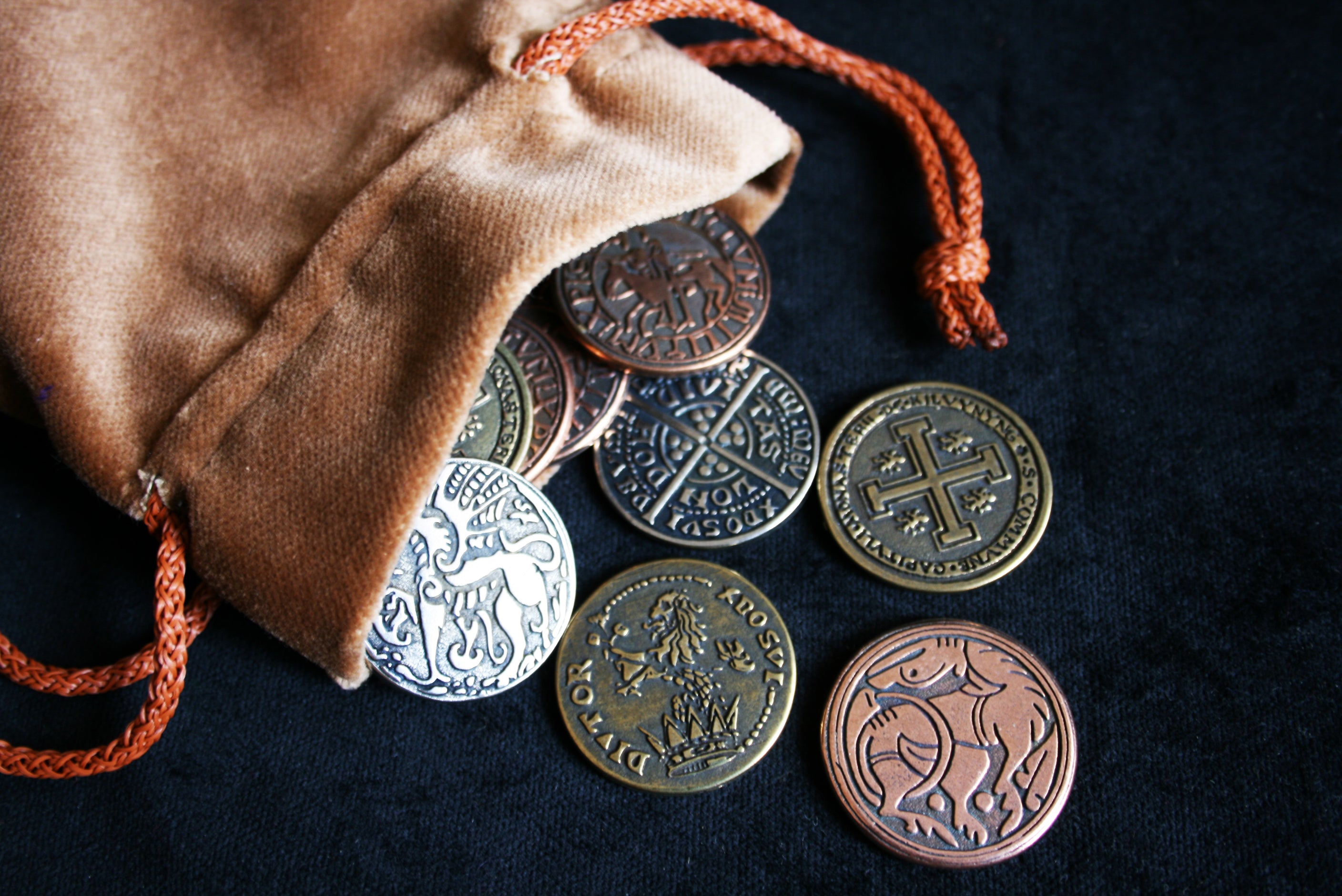 drawlab-legendary-metal-coins-medieval-set-metallm-nzen-20er image 6