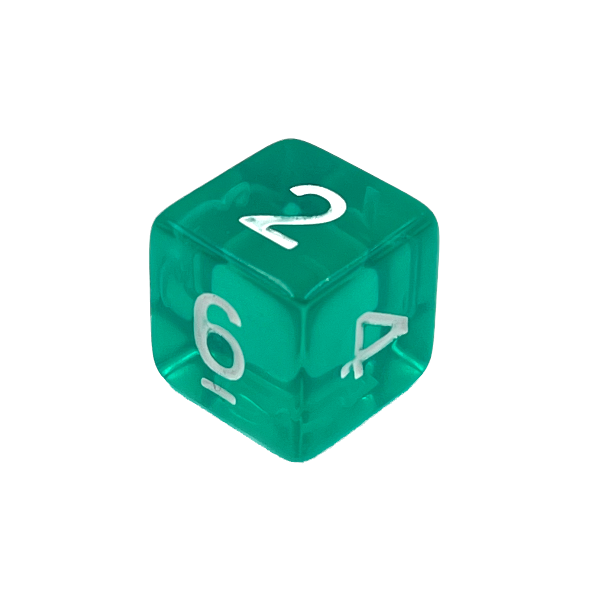 dice4friends-d6-augenw-rfel-transparent-ice-mint-t-rkis-1-w-rfel image 1