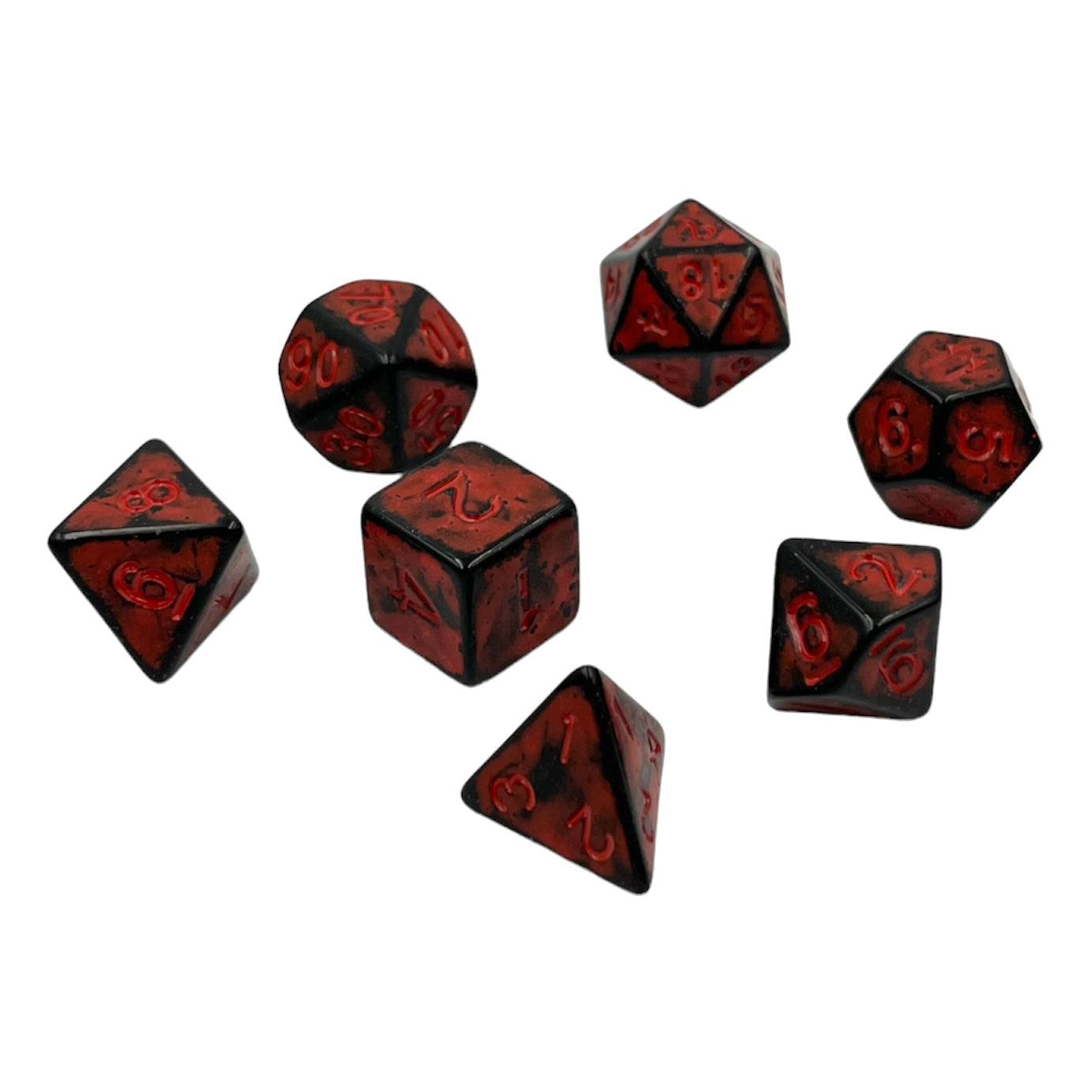 dice4friends-rpg-w-rfelset-7-teilig-ancient-dark-knight-red image 3