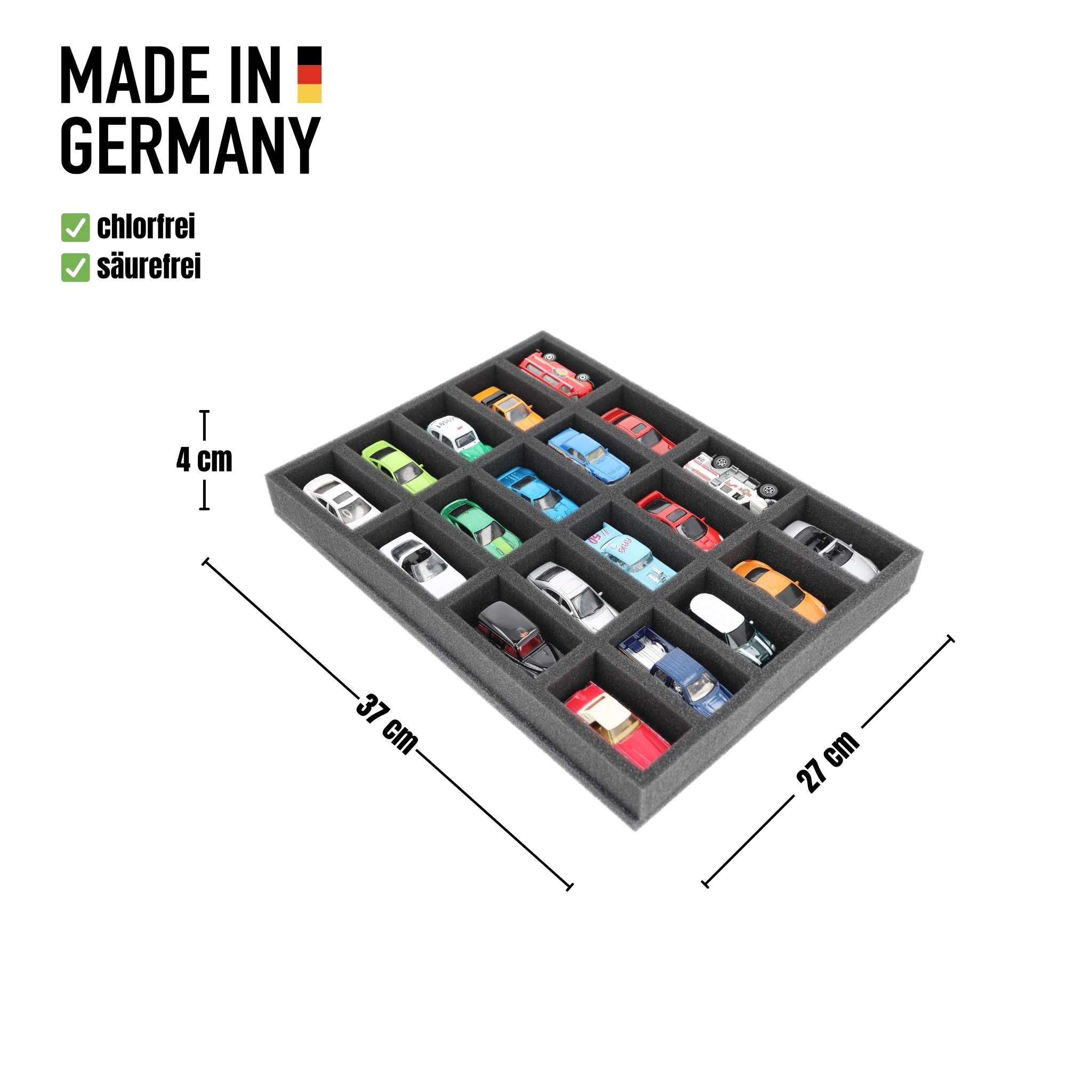feldherr-foam-trays-einlage-iu040a003-modellautos-1-64-20-f-cher image 2