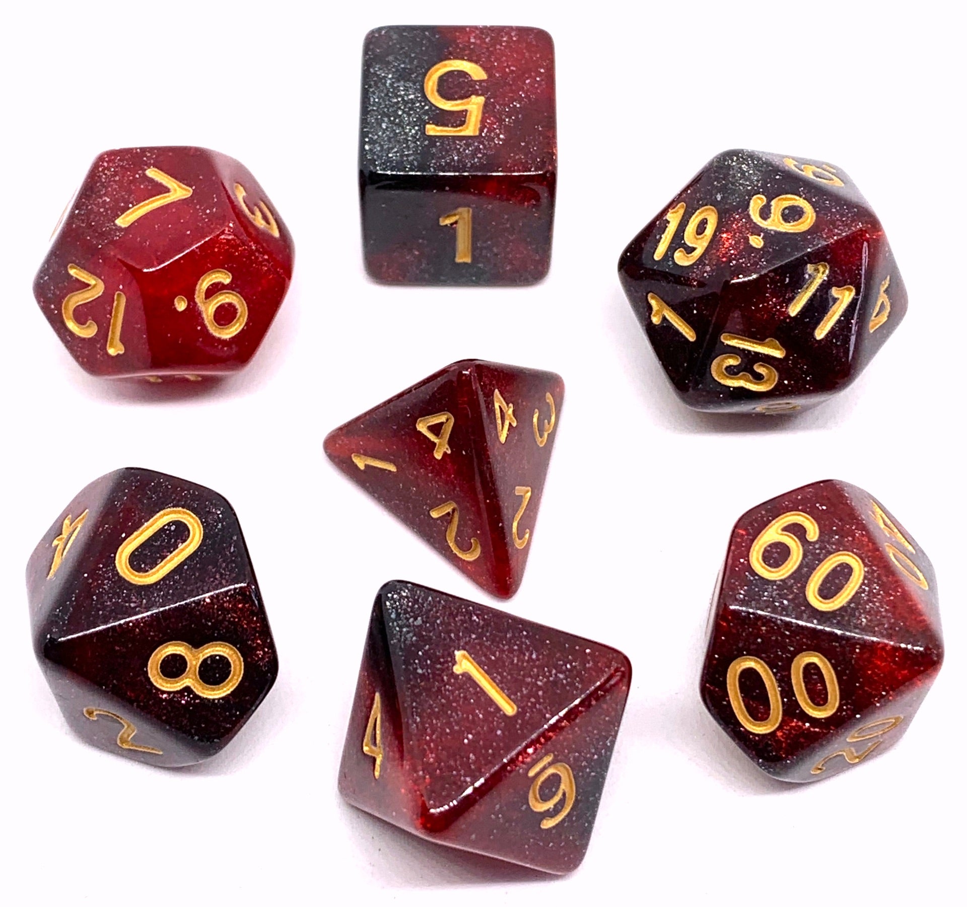 dice4friends-galaxy-red-w-rfelset-7-teilig-schwarz-rot image 2