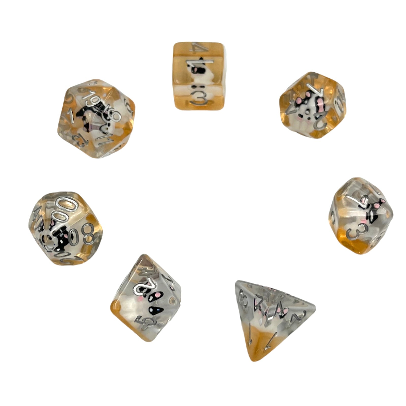 dice4friends-7-teiliges-rpg-w-rfelset-little-dog-w-rfel-transparent image 2