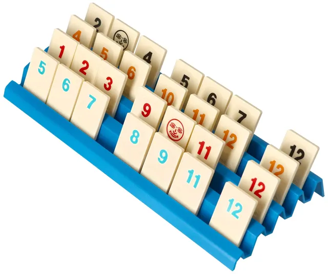 feldherr-accessories-rummikub-ablage-4er-braun-kunststoff image 1