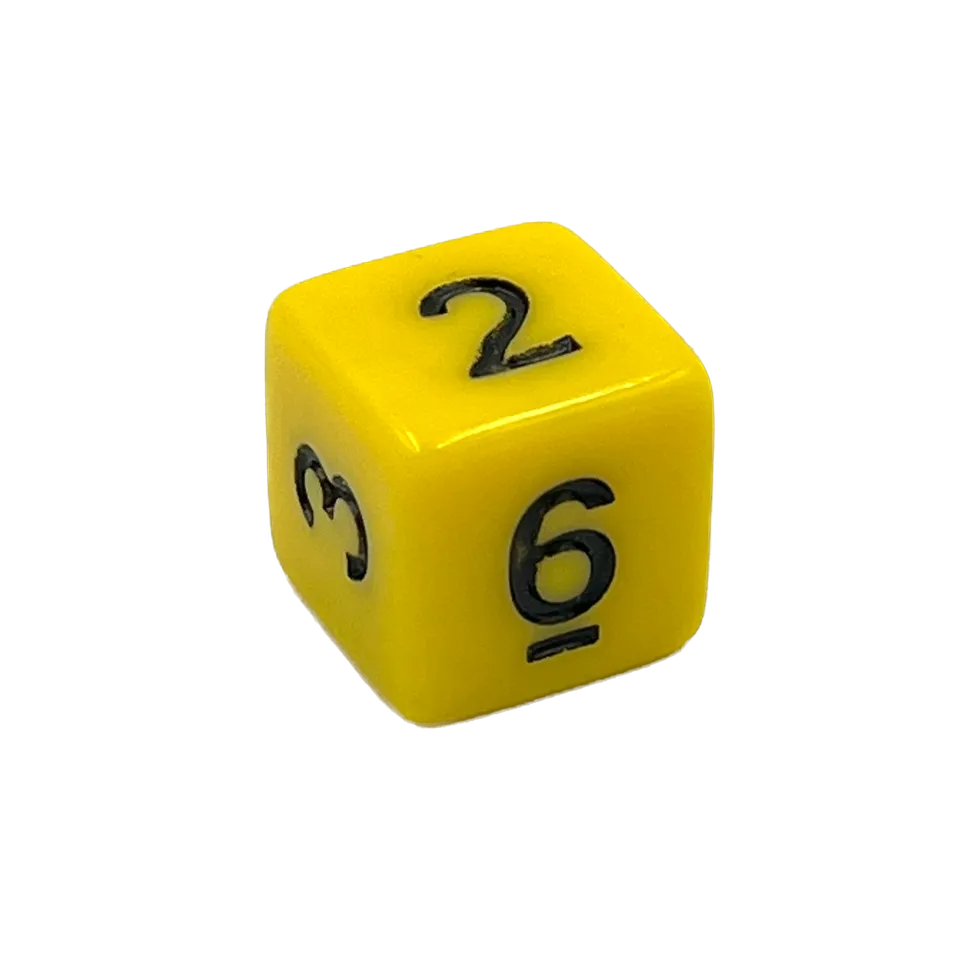 dice4friends-d6-augenw-rfel-sets-d6-w-rfel-gelb-w6-acryl image 1
