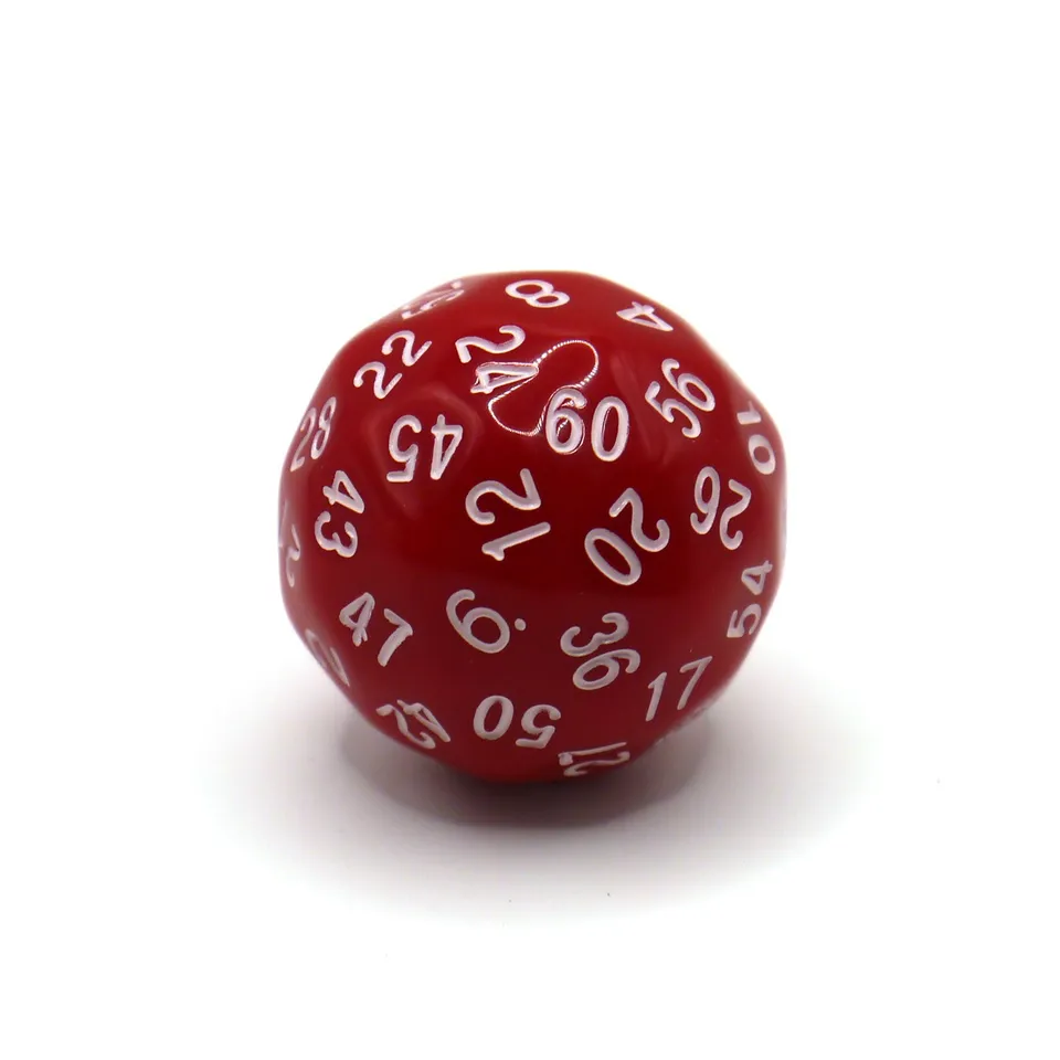 dice4friends-sonderw-rfel-d60-w-rfel-rot-wei-acryl image 1