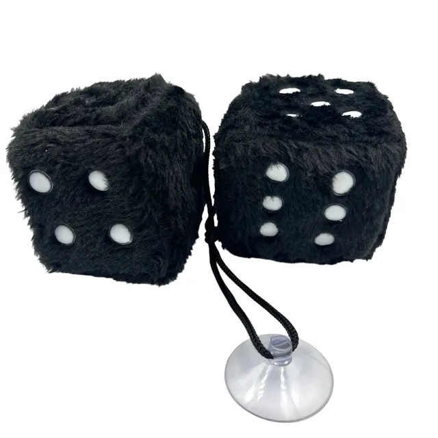dice4friends-pl-schw-rfel-schwarz-auto-2er-set-polyester image 1