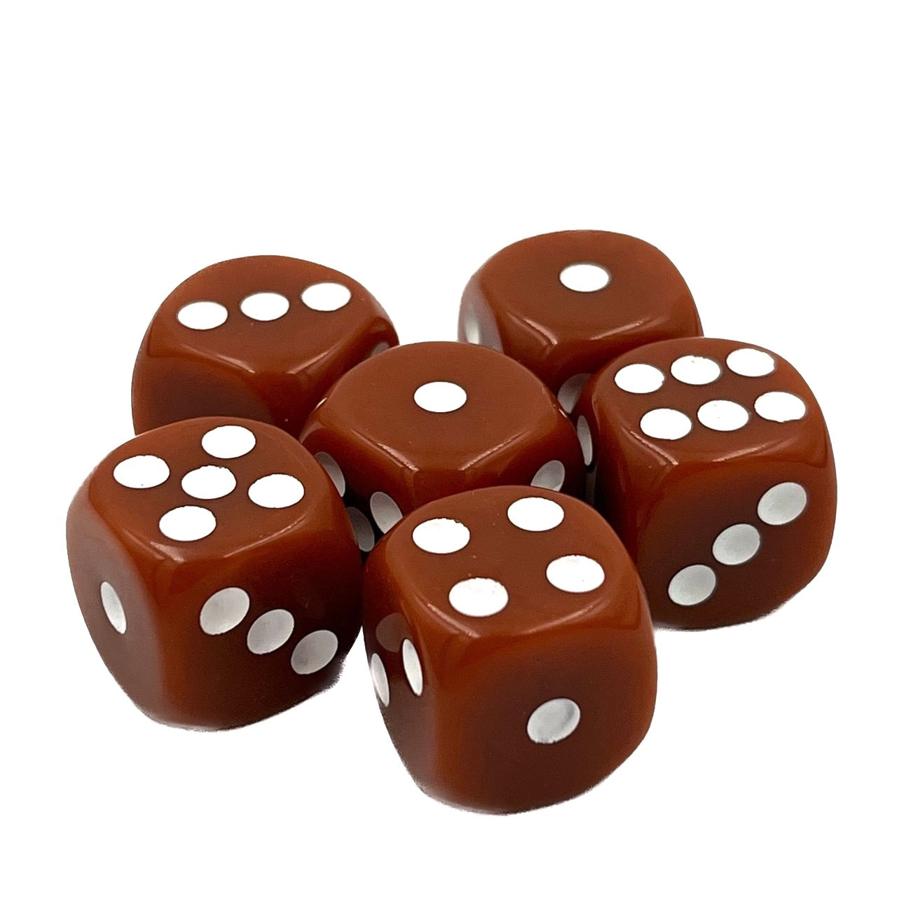 dice4friends-d6-w-rfelset-opaque-brown-6-w-rfel-16mm image 3
