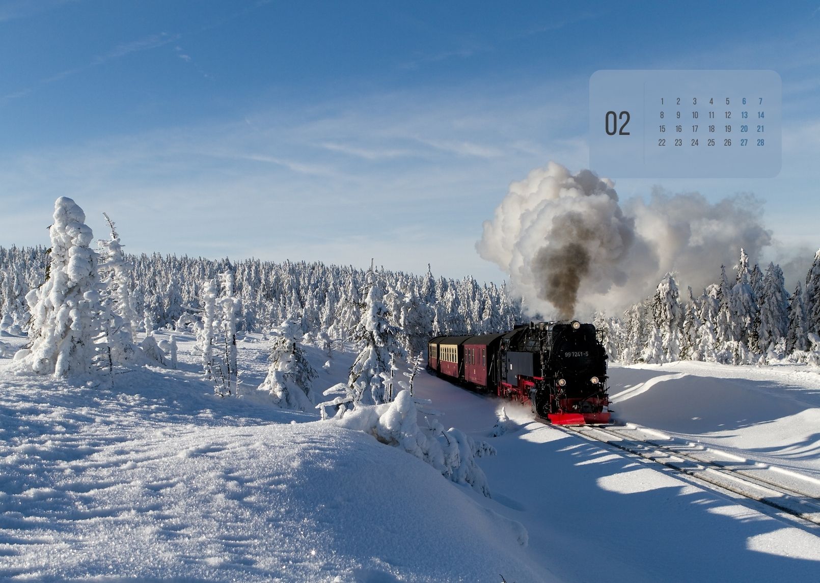 feldherr-accessories-eisenbahn-landschaften-wandkalender-a3-2027 image 3