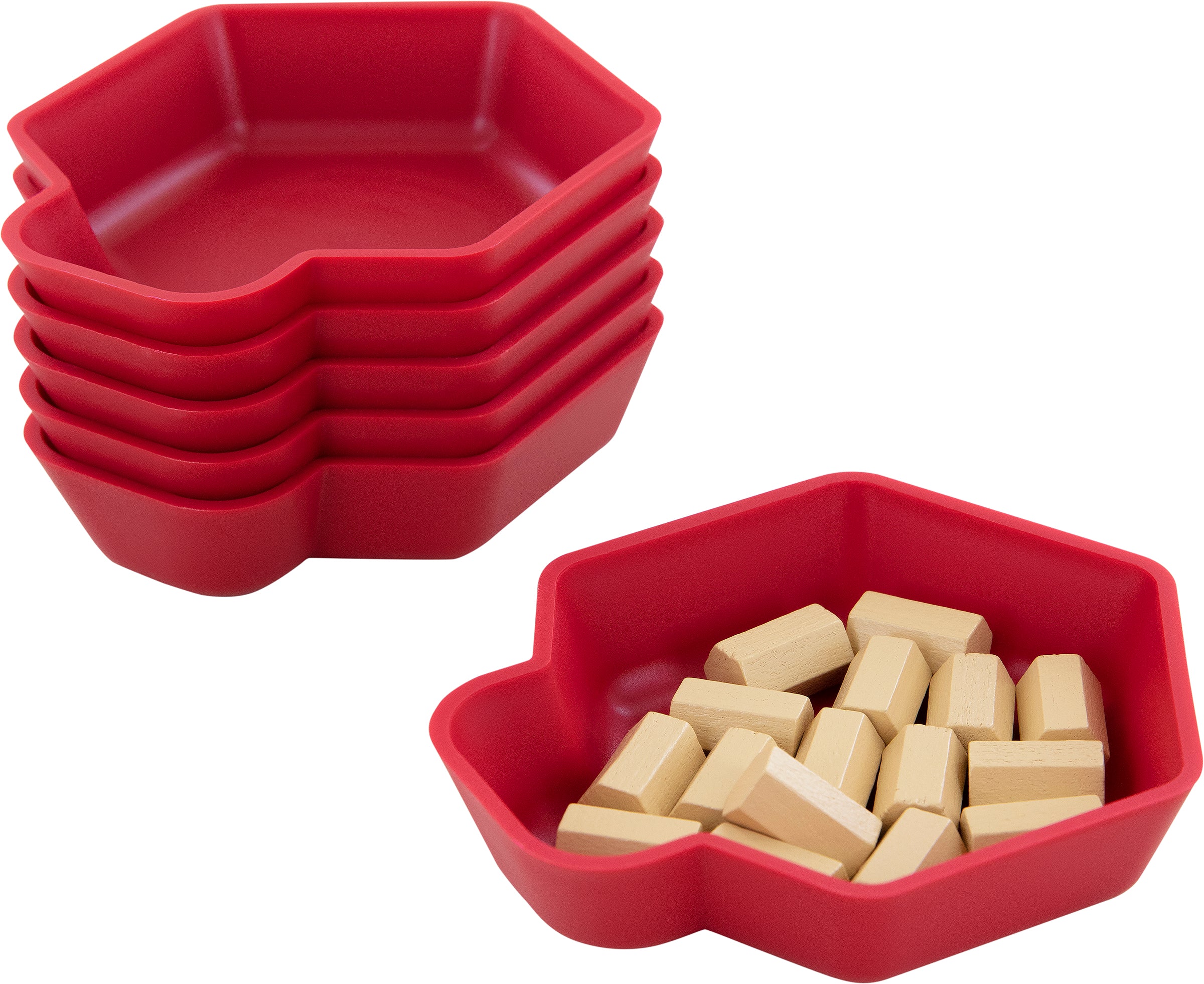feldherr-shell-token-trays-36er-set-sortierschalen-bunt image 3