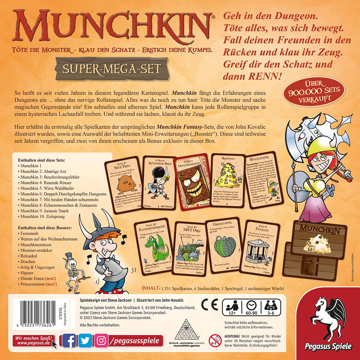 munchkin-fantasy-super-mega-set-kartenspiel-komplettset image 3