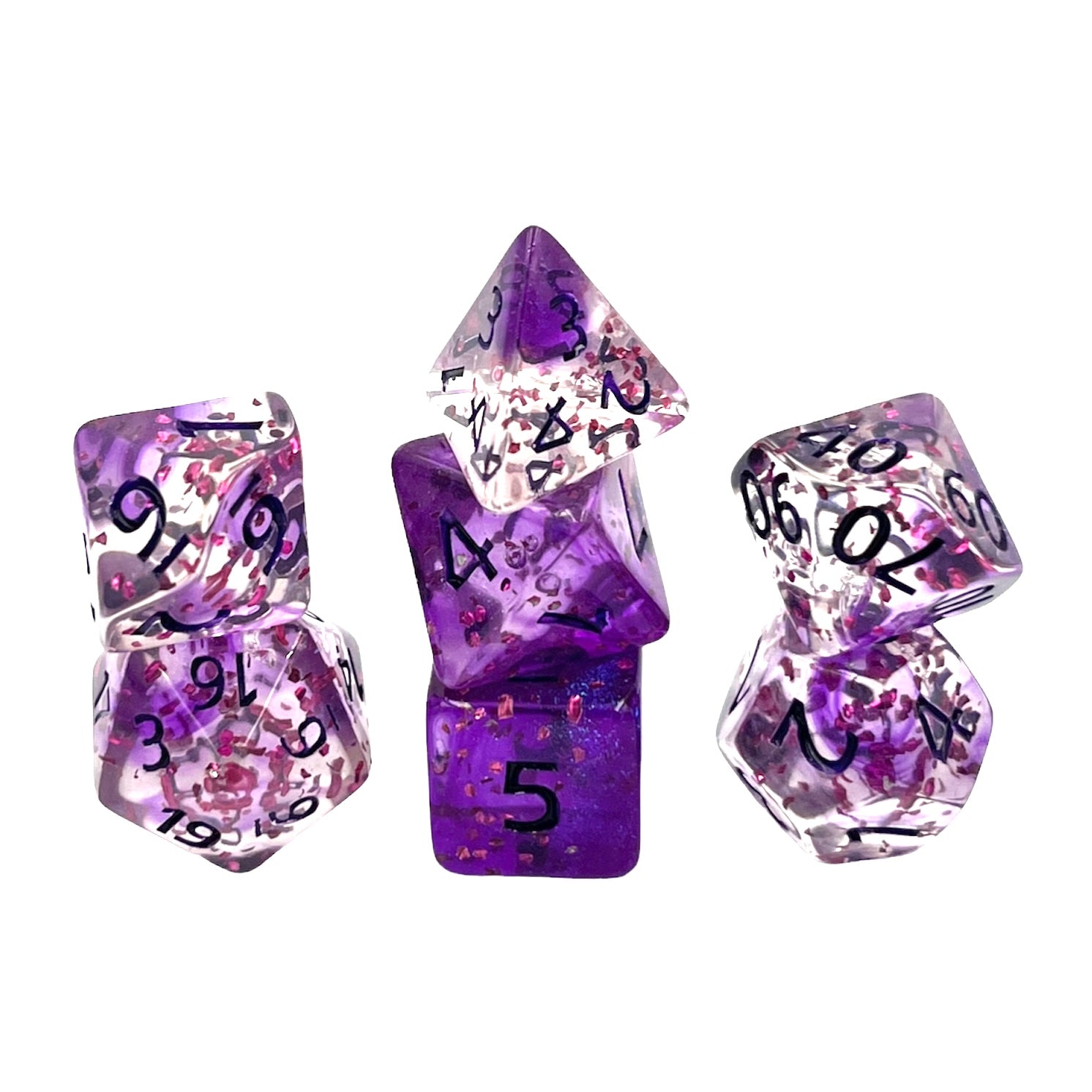 dice4friends-confetti-w-rfelset-violet-sulfer-7-teilig-violett image 1