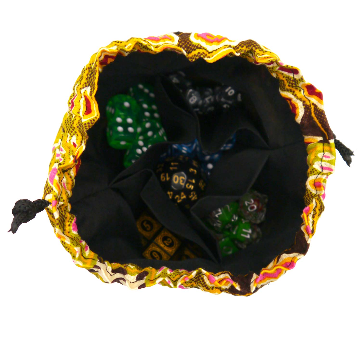 dice4friends-w-rfelbeutel-braun-bunt-lionbag-baumwolle image 4