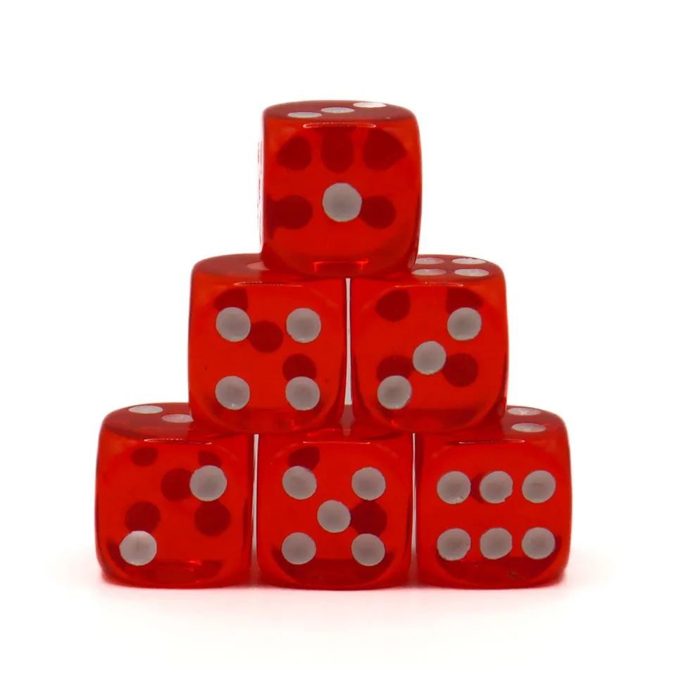dice4friends-d6-w-rfelset-transparent-augenw-rfel-rot-6er-16mm image 1