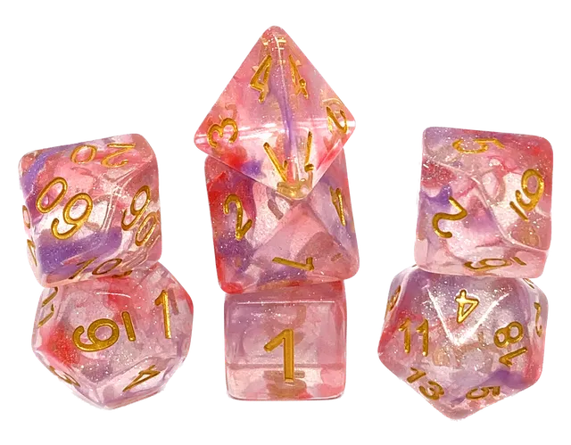 dice4friends-7-teiliges-rpg-w-rfelset-galaxy-luminous-ruby image 1