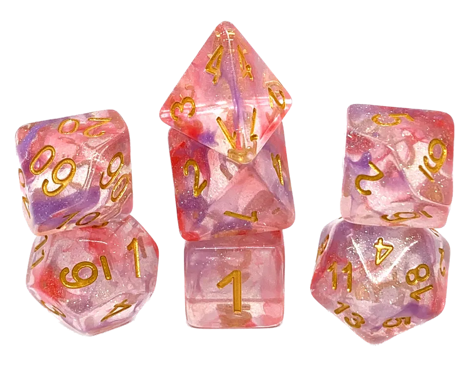 dice4friends-7-teiliges-rpg-w-rfelset-galaxy-luminous-ruby image 1