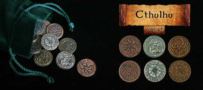 drawlab-legendary-metal-coins-cthulhu-metallm-nzen-20-st-ck-horror image 3