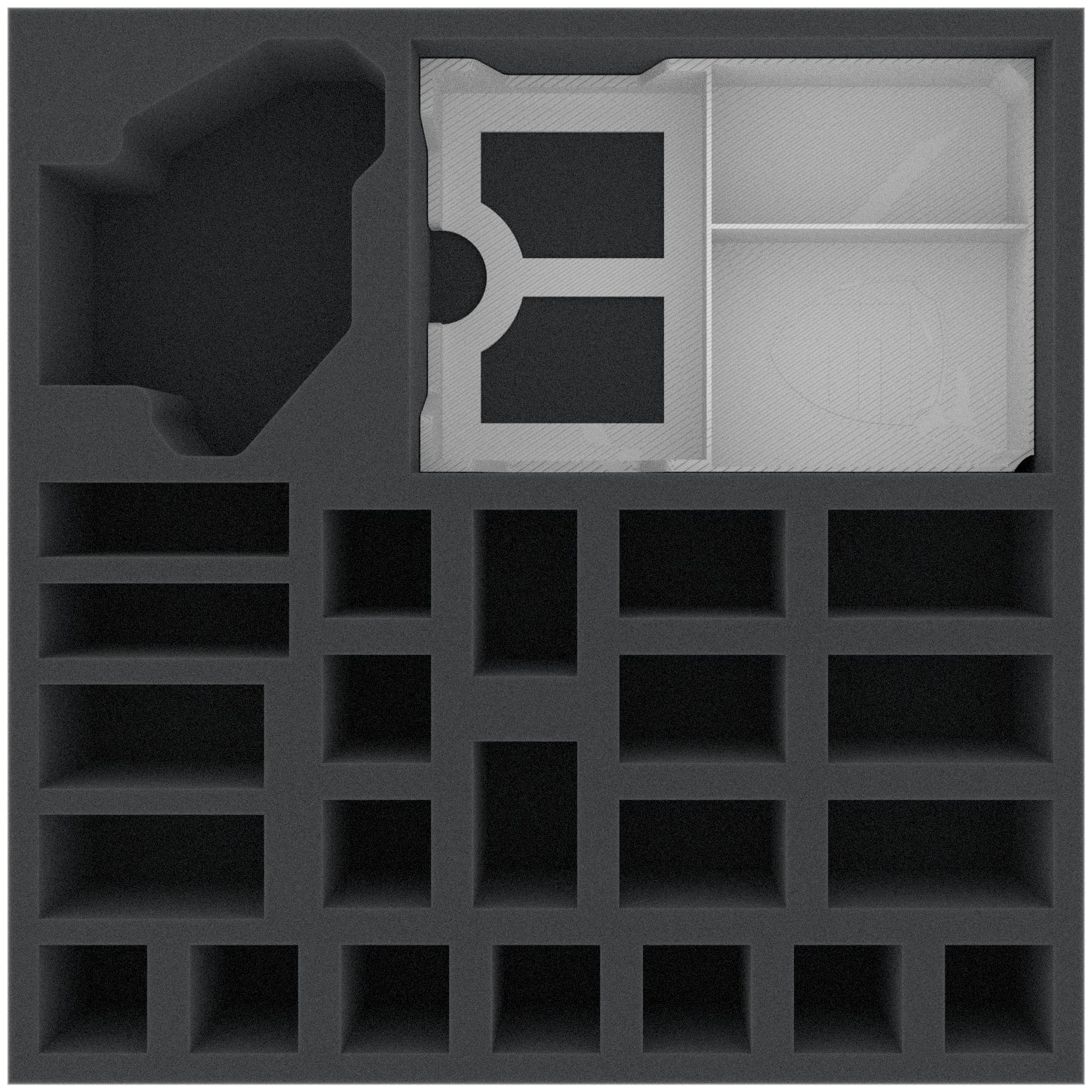 feldherr-card-holders-heroquest-frozen-horror-einlage-kartenhalter image 7