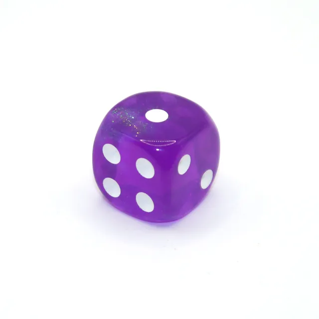 dice4friends-d6-augenw-rfel-galaxy-purple-borealis-16mm-einzelw-rfel image 1