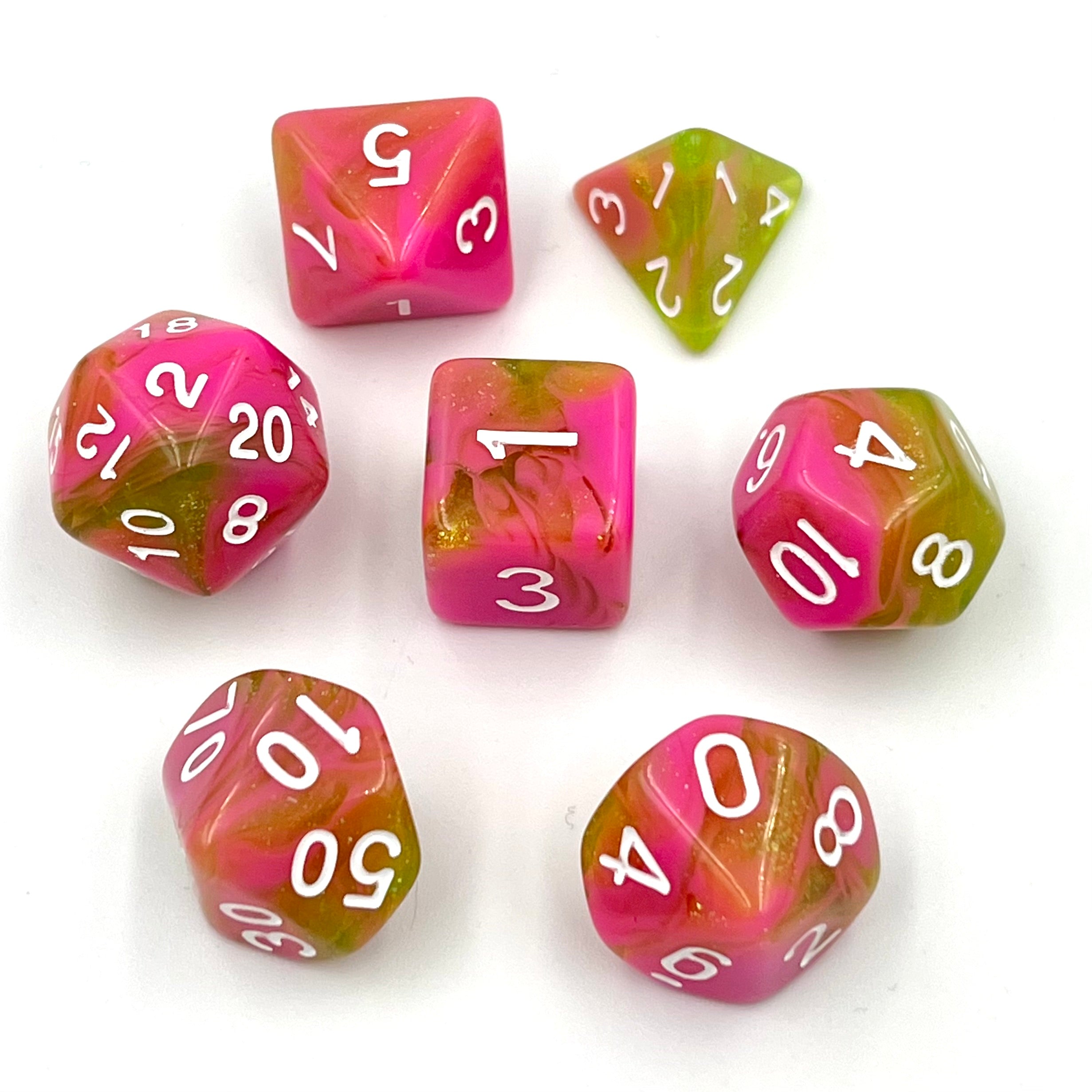 dice4friends-7-teiliges-rpg-w-rfelset-mehrfarbig-pink-apple image 2