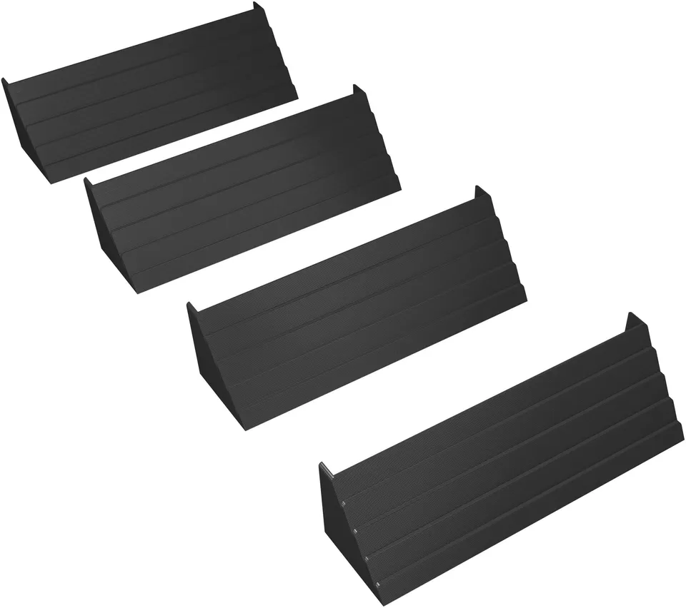 feldherr-card-stands-kartenst-nder-4er-set-4-reihig-mit-h-llen image 1