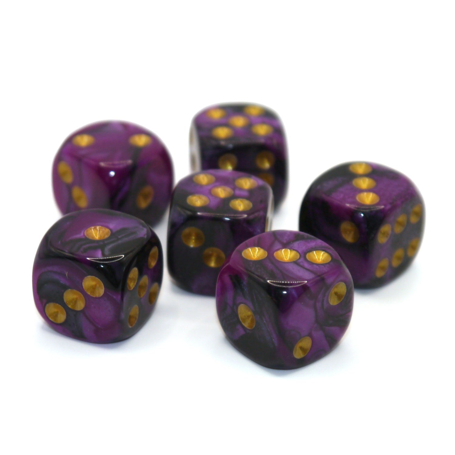 dice4friends-d6-w-rfelset-racing-dark-purple-augenw-rfel-6er-16mm image 3