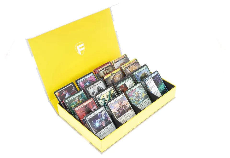 feldherr-magnetic-cases-magnetic-box-gelb-trading-cards-16-f-cher image 1